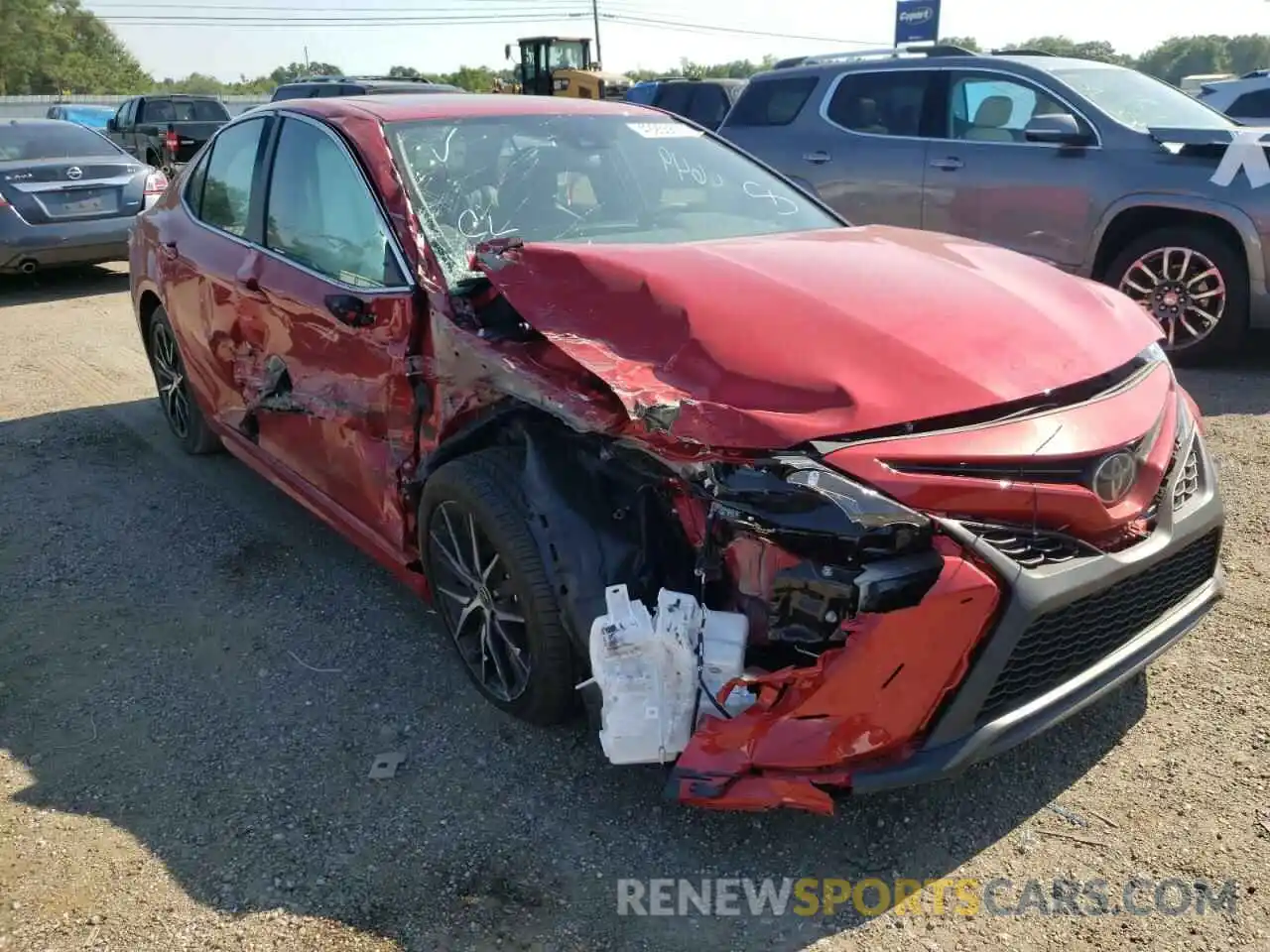 1 Photograph of a damaged car 4T1S11AK8NU050538 TOYOTA CAMRY 2022