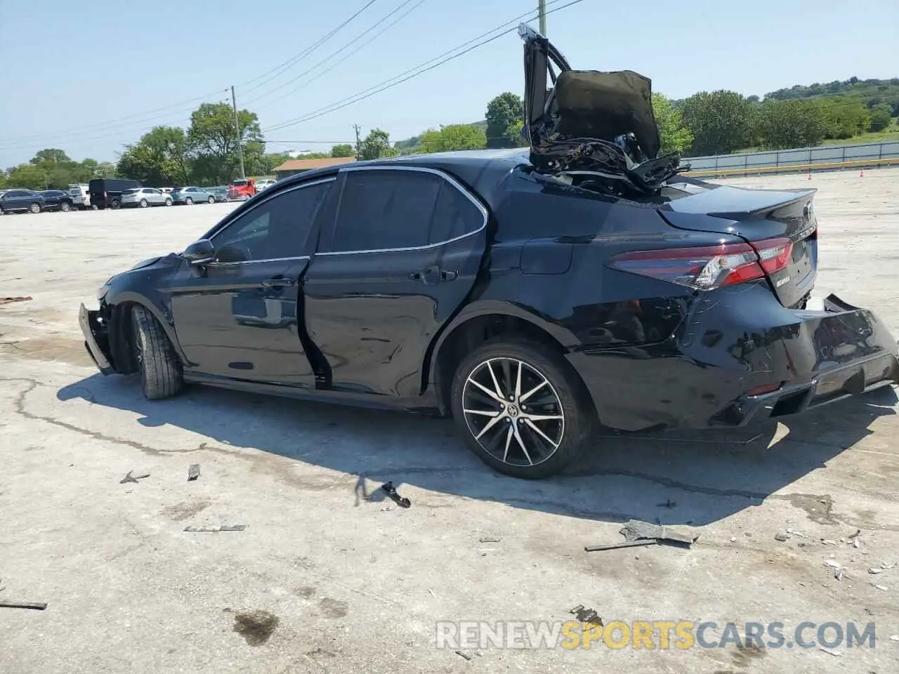 2 Photograph of a damaged car 4T1S11AK8NU680074 TOYOTA CAMRY 2022