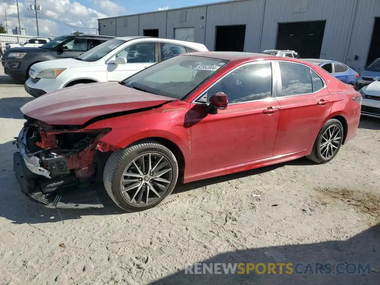 1 Photograph of a damaged car 4T1S11AKXNU035636 TOYOTA CAMRY 2022