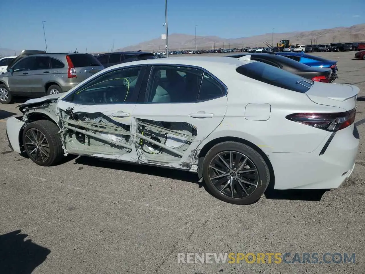 2 Photograph of a damaged car 4T1S11AKXNU052307 TOYOTA CAMRY 2022