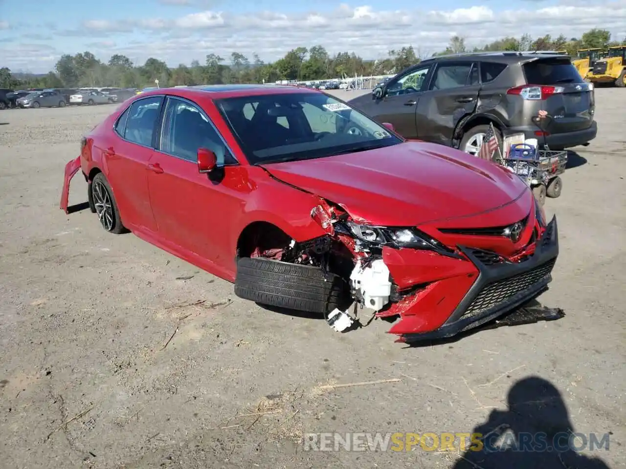 1 Photograph of a damaged car 4T1S11BK6NU069572 TOYOTA CAMRY 2022