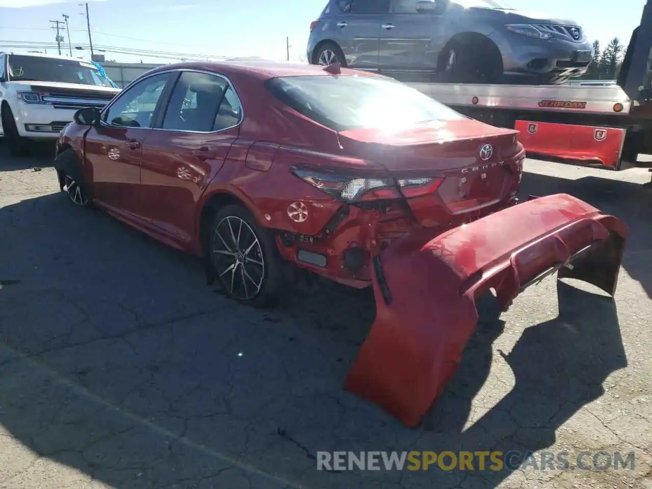 3 Photograph of a damaged car 4T1S11BK6NU069572 TOYOTA CAMRY 2022