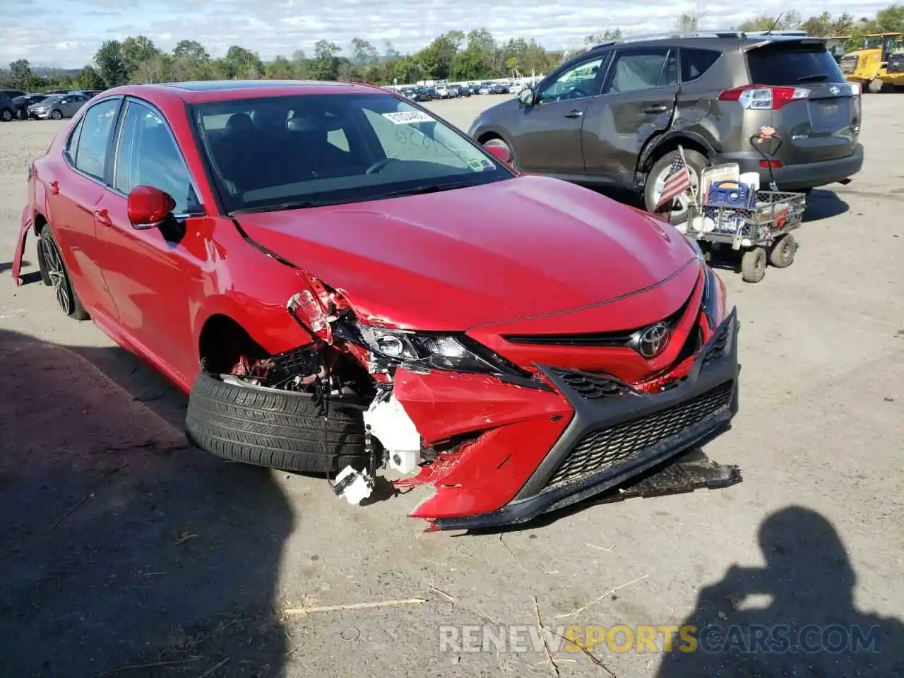 9 Photograph of a damaged car 4T1S11BK6NU069572 TOYOTA CAMRY 2022