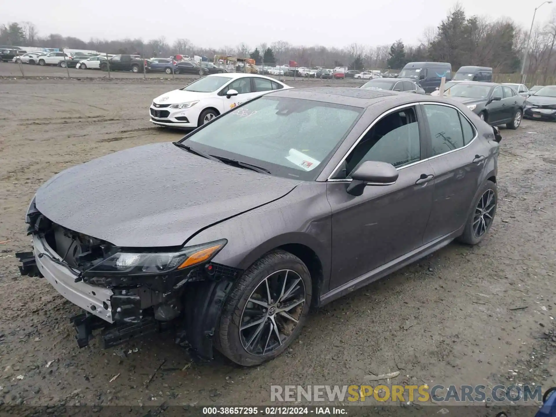 2 Photograph of a damaged car 4T1S11BK7NU067989 TOYOTA CAMRY 2022