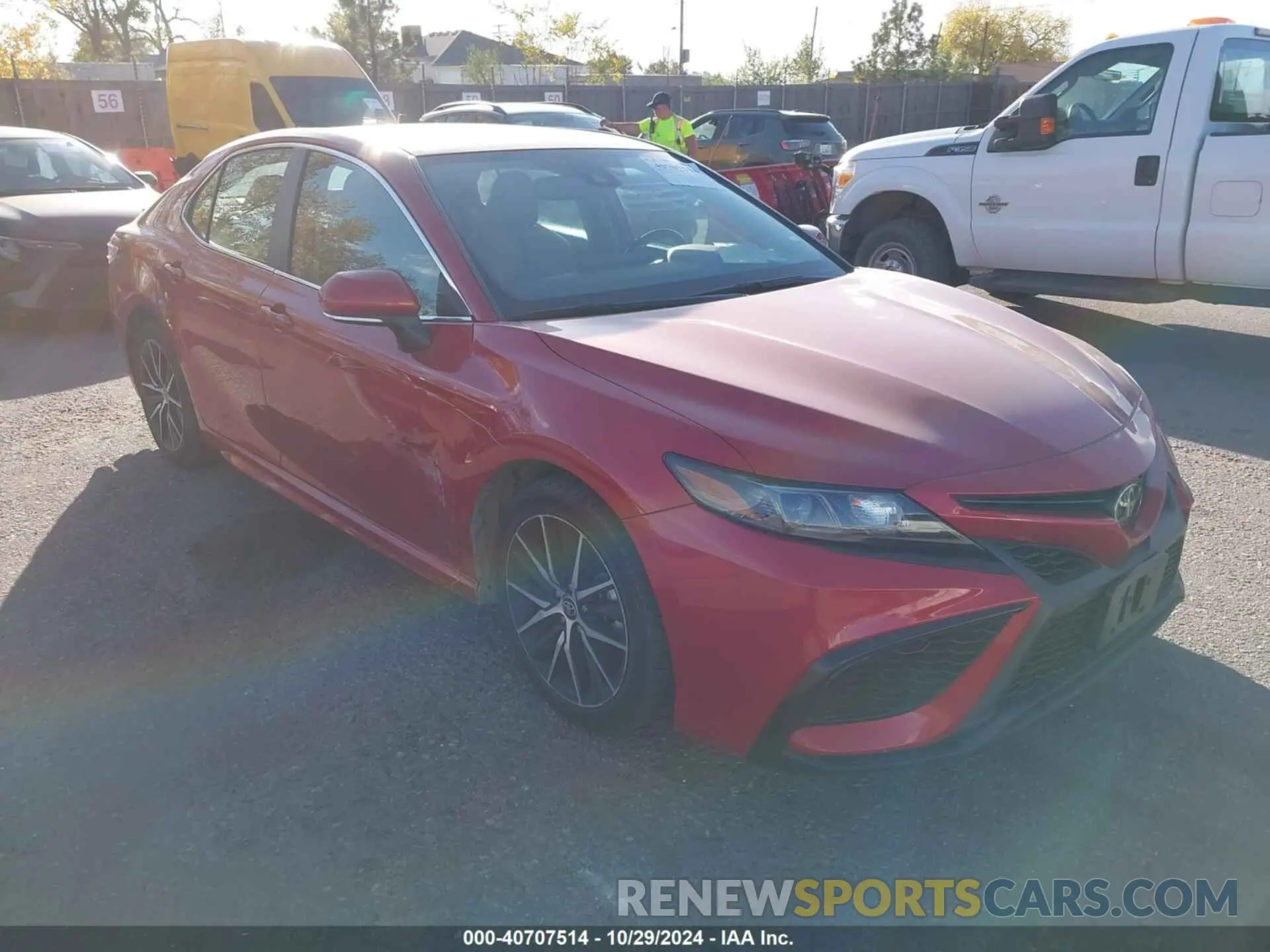 1 Photograph of a damaged car 4T1S11BK9NU052233 TOYOTA CAMRY 2022