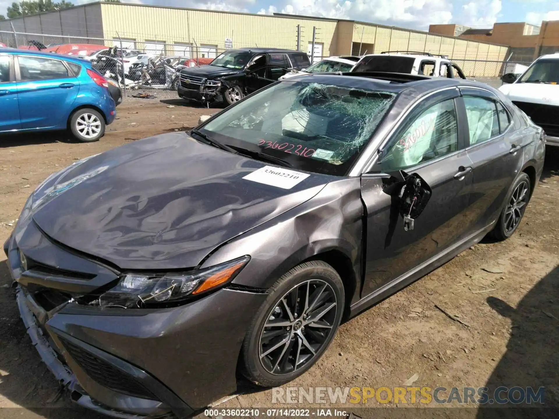 12 Photograph of a damaged car 4T1S31AK2NU587853 TOYOTA CAMRY 2022