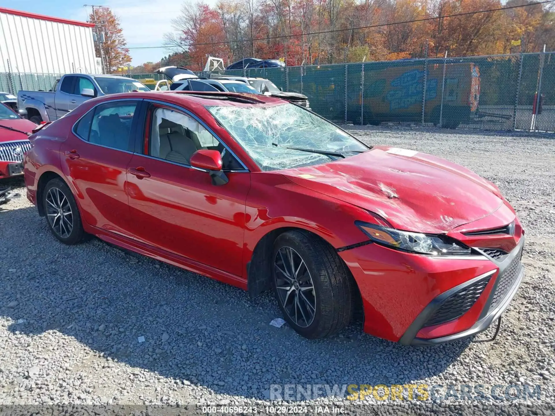 1 Photograph of a damaged car 4T1S31AK3NU033611 TOYOTA CAMRY 2022