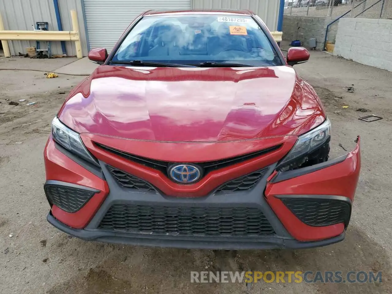5 Photograph of a damaged car 4T1S31AK3NU039800 TOYOTA CAMRY 2022