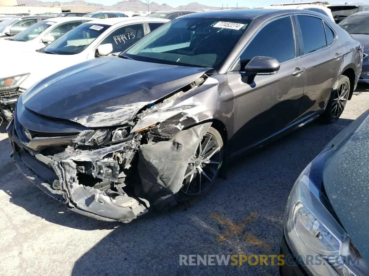 1 Photograph of a damaged car 4T1S31AK3NU585884 TOYOTA CAMRY 2022