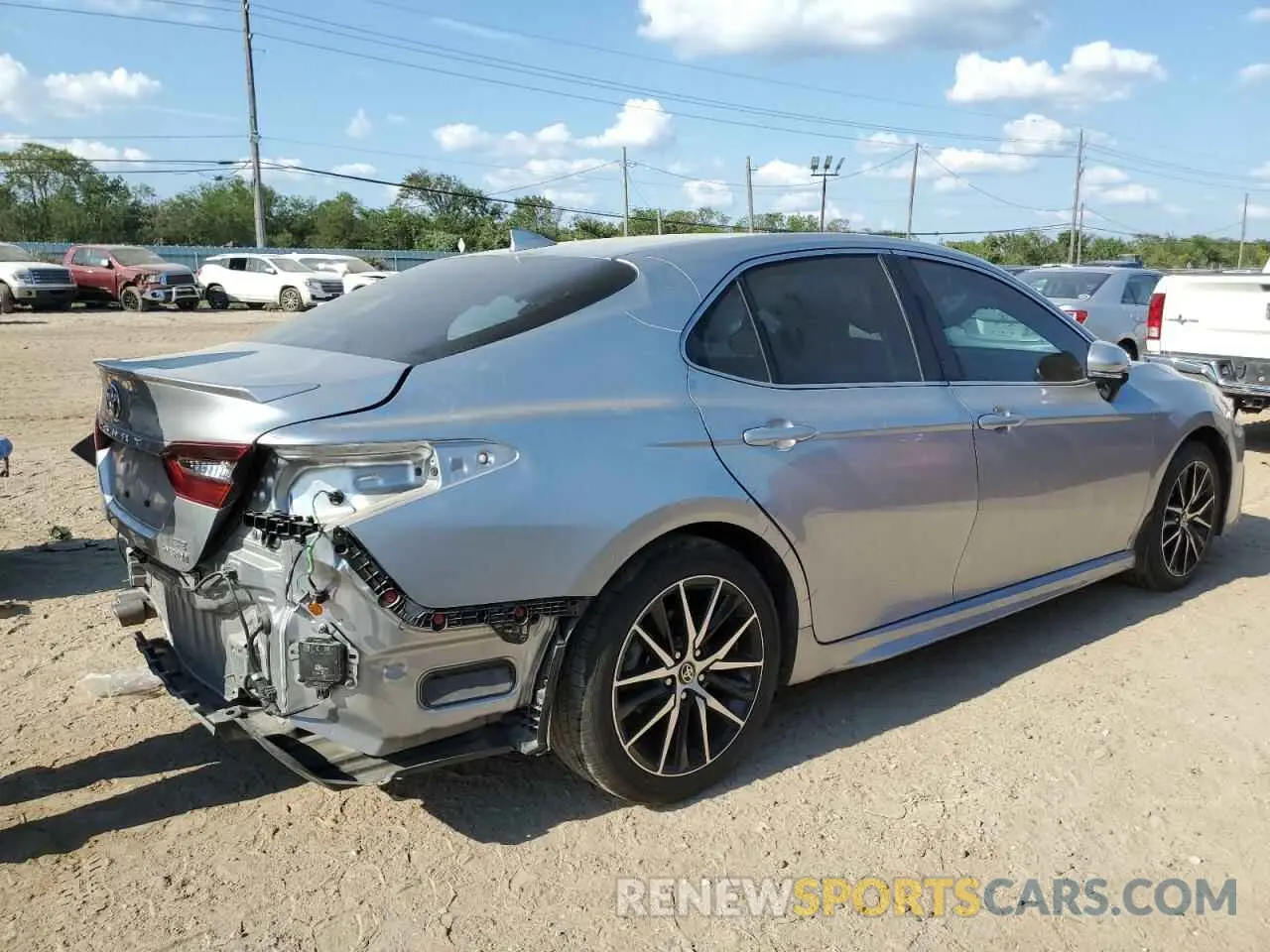 3 Photograph of a damaged car 4T1S31AK4NU598059 TOYOTA CAMRY 2022