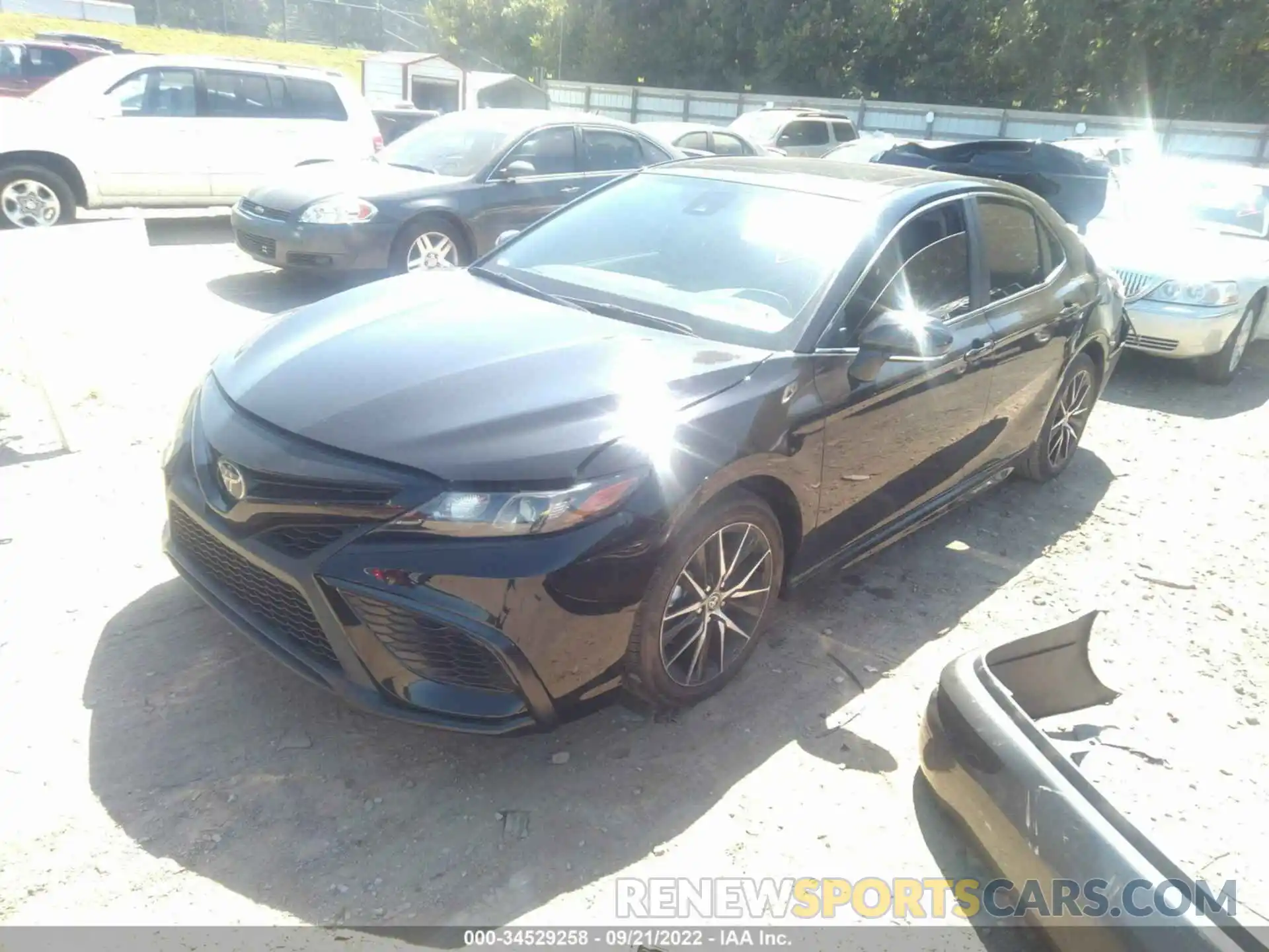 2 Photograph of a damaged car 4T1T11AK0NU076572 TOYOTA CAMRY 2022