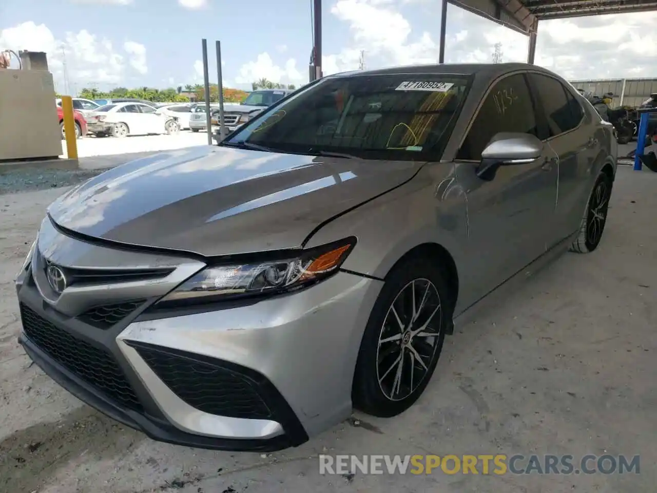 2 Photograph of a damaged car 4T1T11AK0NU617975 TOYOTA CAMRY 2022