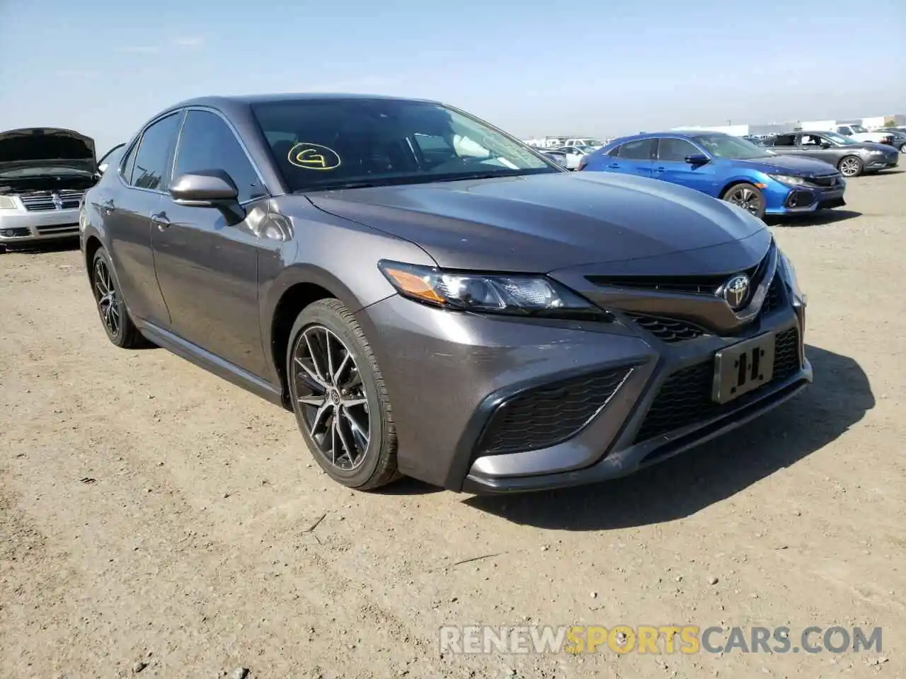 1 Photograph of a damaged car 4T1T11AK0NU651897 TOYOTA CAMRY 2022