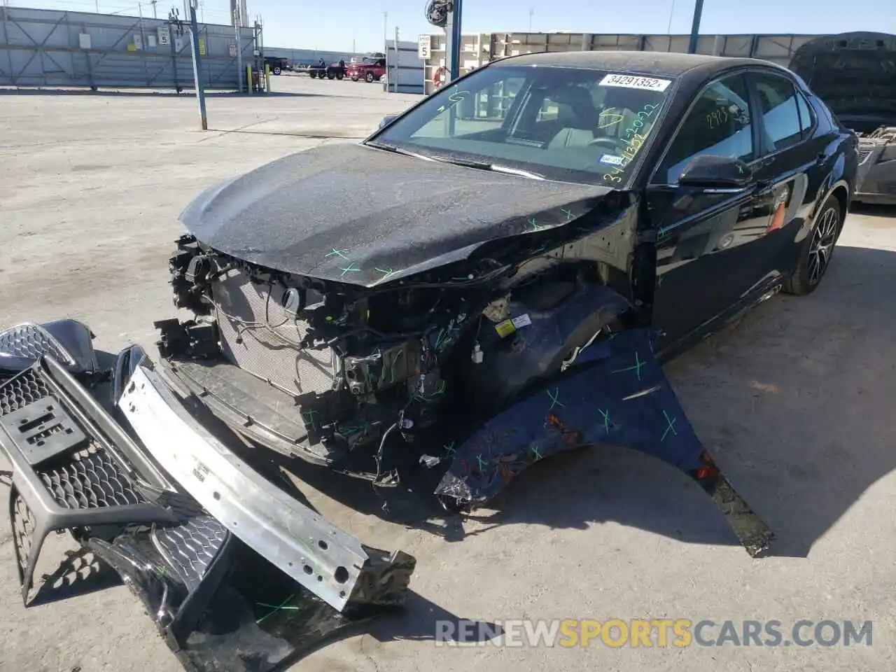 2 Photograph of a damaged car 4T1T11AK1NU618908 TOYOTA CAMRY 2022