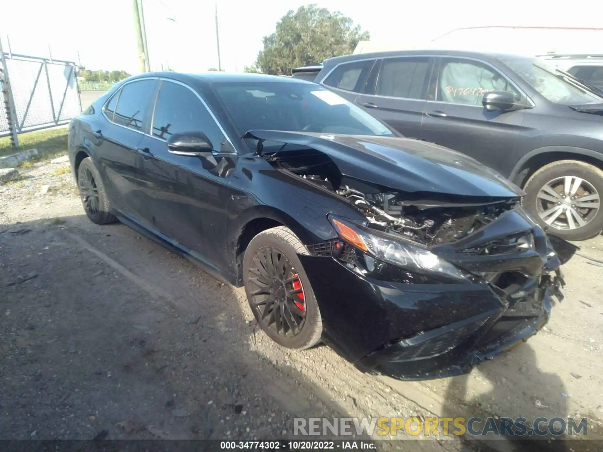 1 Photograph of a damaged car 4T1T11AK1NU640388 TOYOTA CAMRY 2022