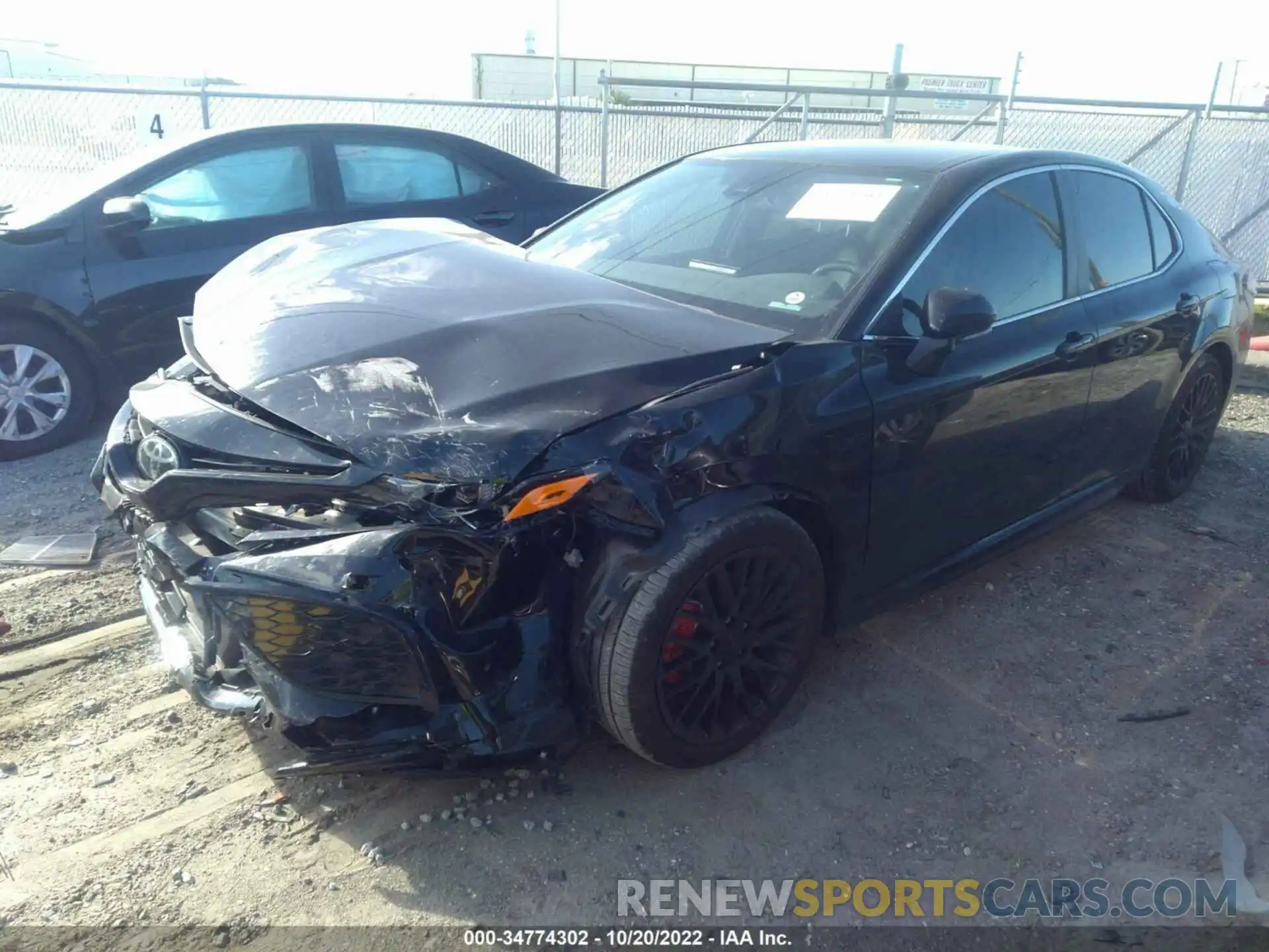 2 Photograph of a damaged car 4T1T11AK1NU640388 TOYOTA CAMRY 2022