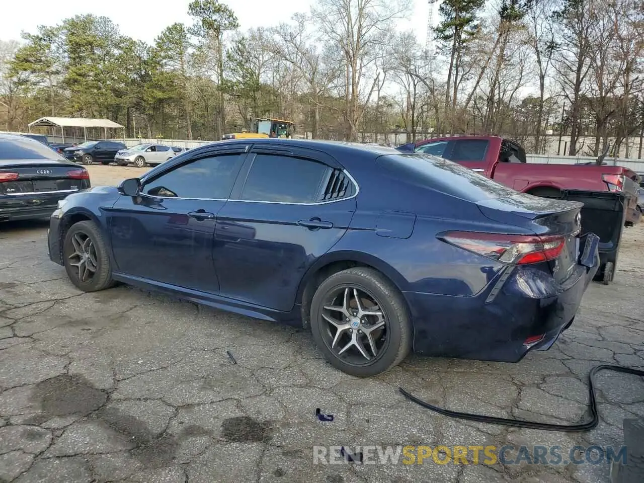 2 Photograph of a damaged car 4T1T11AK1NU643355 TOYOTA CAMRY 2022