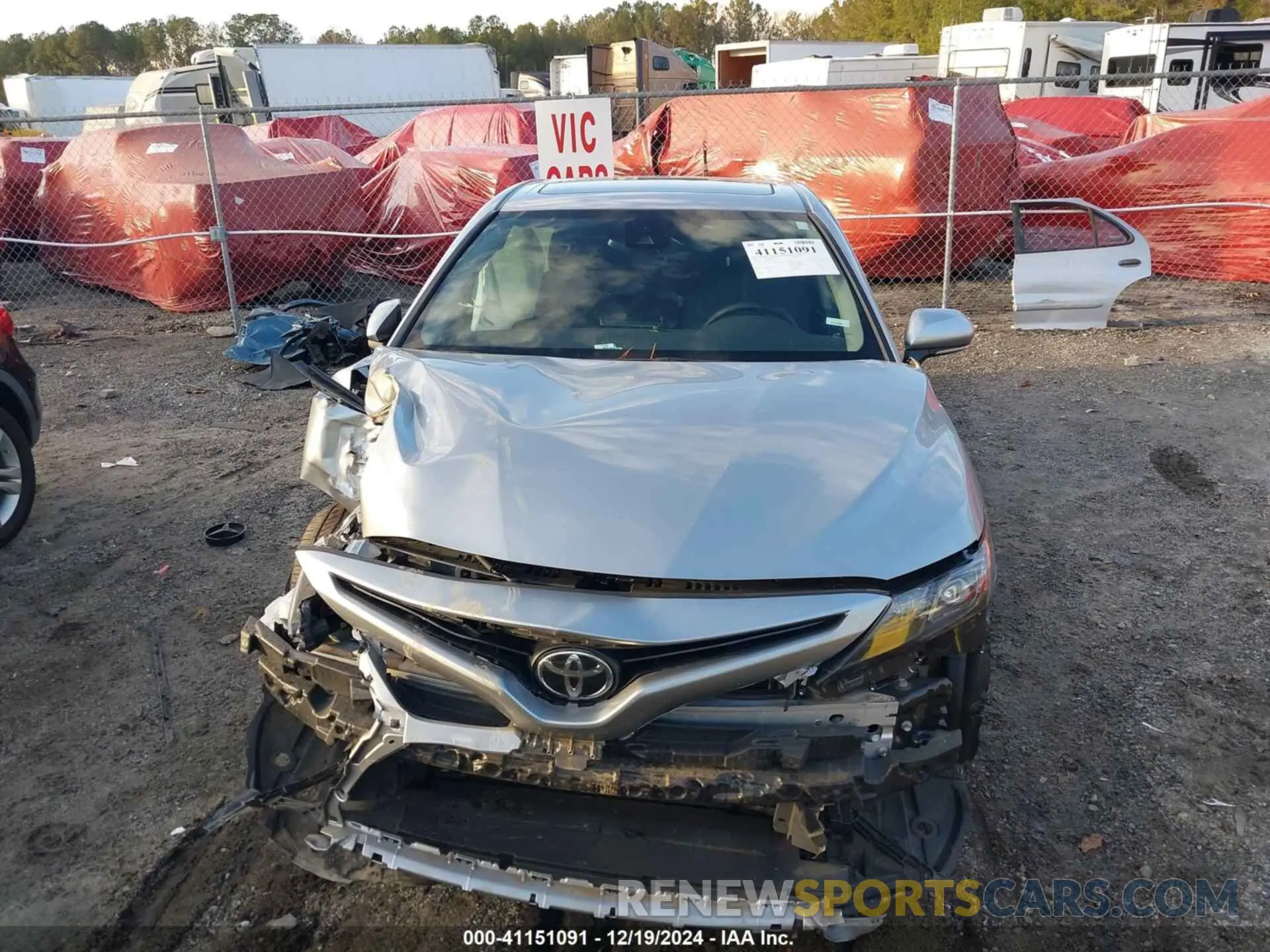 13 Photograph of a damaged car 4T1T11AK1NU643629 TOYOTA CAMRY 2022