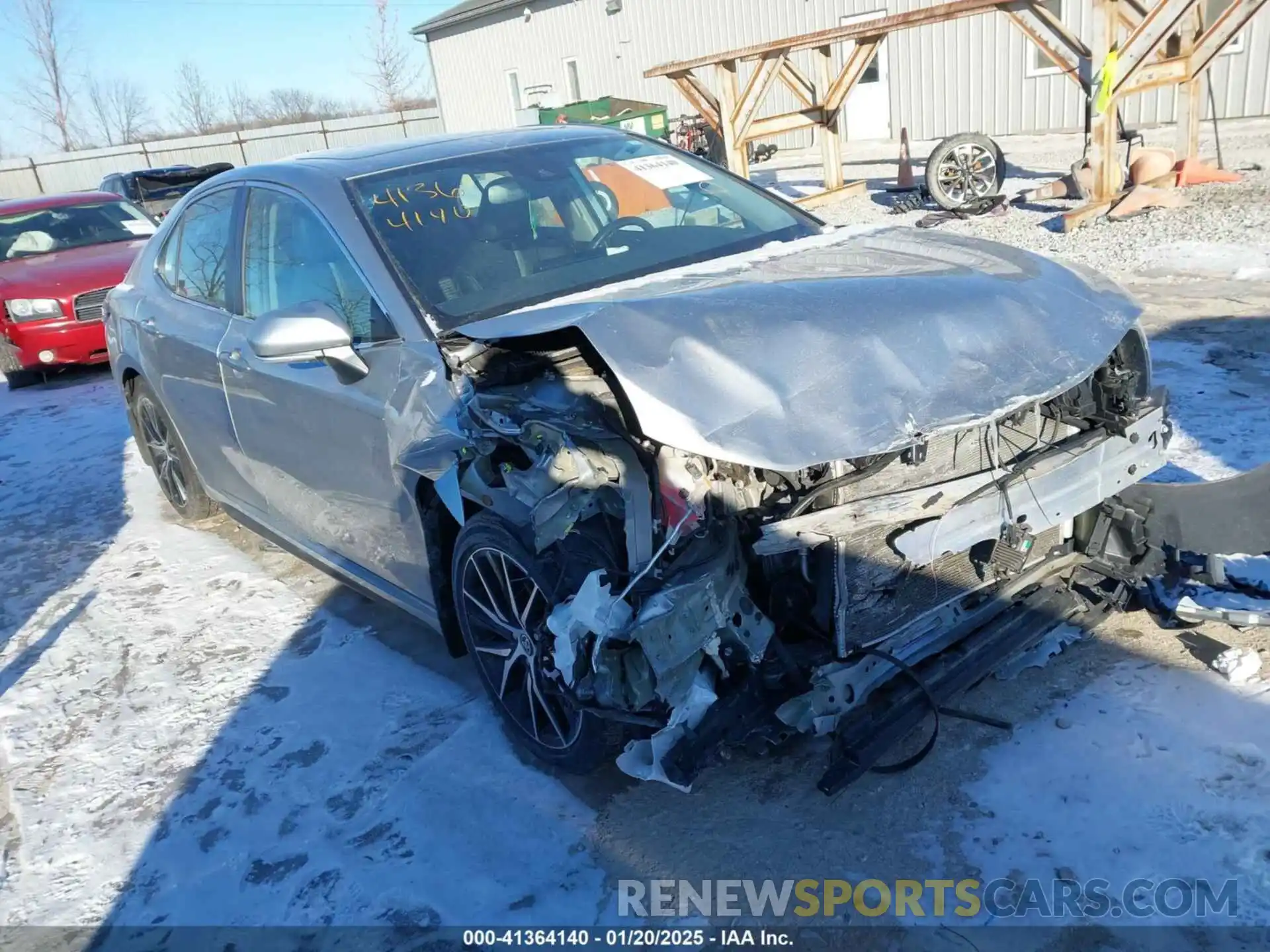 1 Photograph of a damaged car 4T1T11AK1NU651312 TOYOTA CAMRY 2022