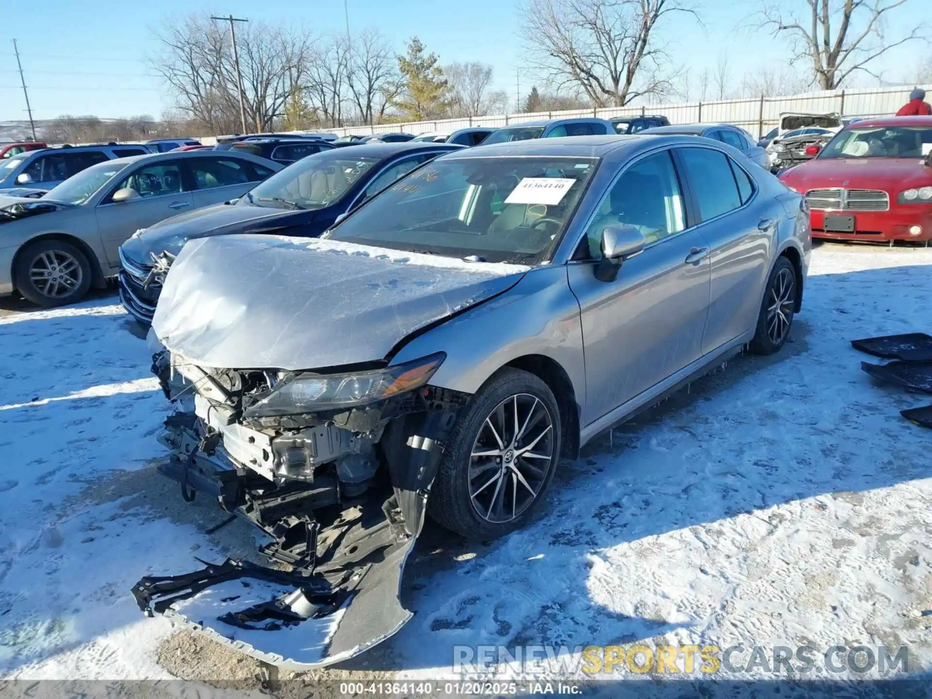 2 Photograph of a damaged car 4T1T11AK1NU651312 TOYOTA CAMRY 2022