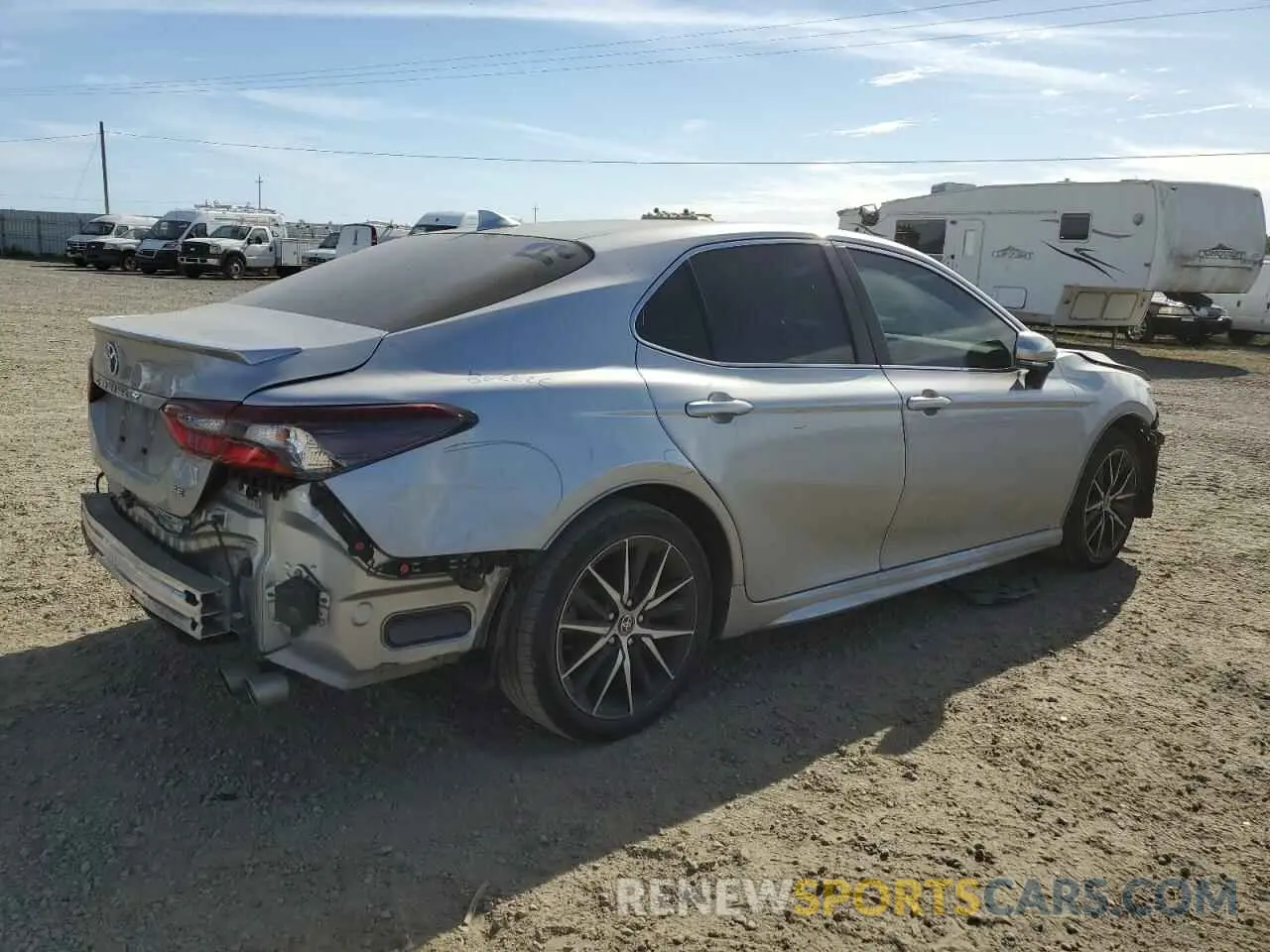 3 Photograph of a damaged car 4T1T11AK1NU702257 TOYOTA CAMRY 2022