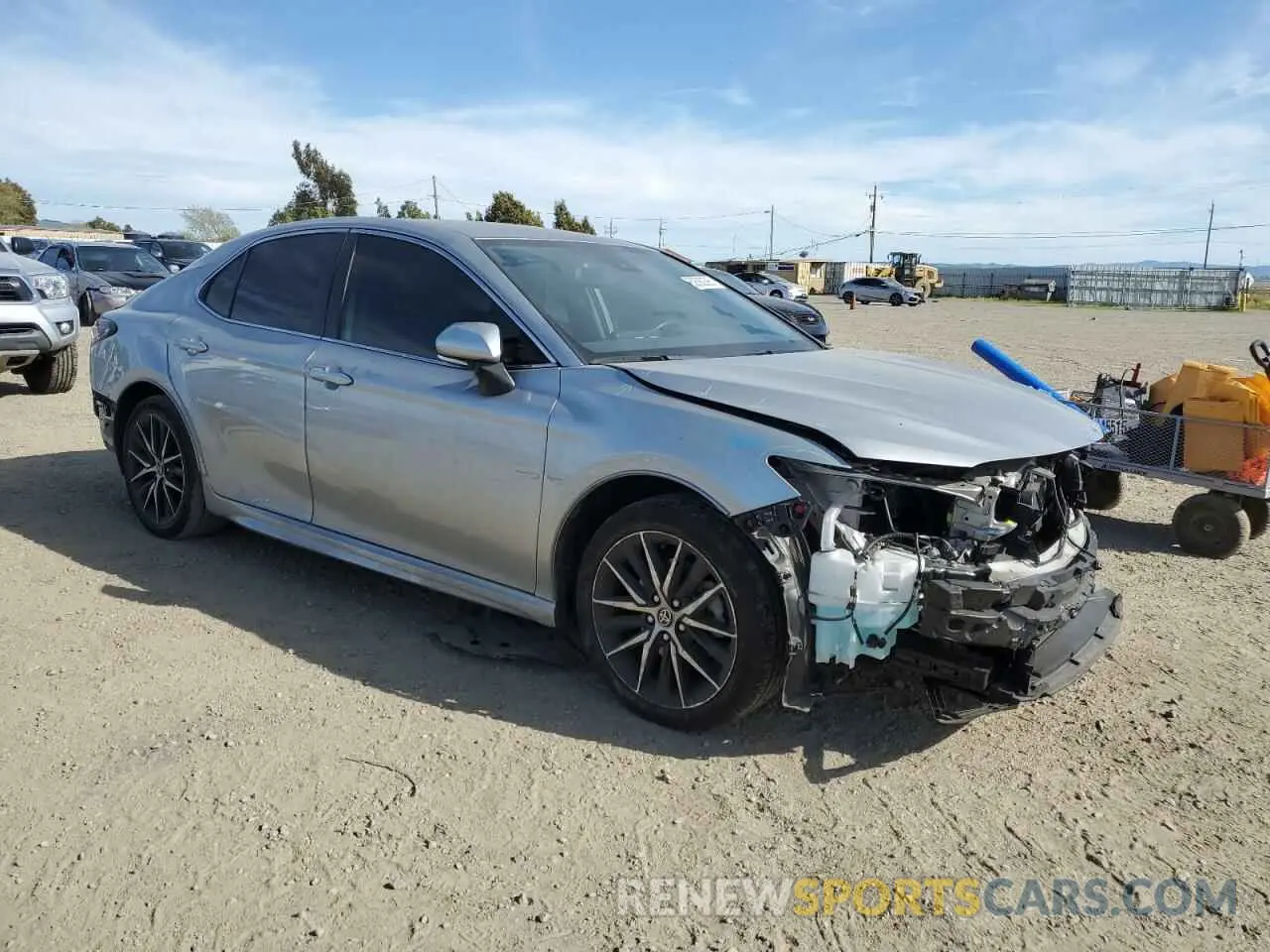 4 Photograph of a damaged car 4T1T11AK1NU702257 TOYOTA CAMRY 2022