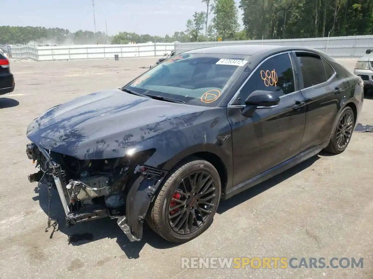 2 Photograph of a damaged car 4T1T11AK2NU036560 TOYOTA CAMRY 2022