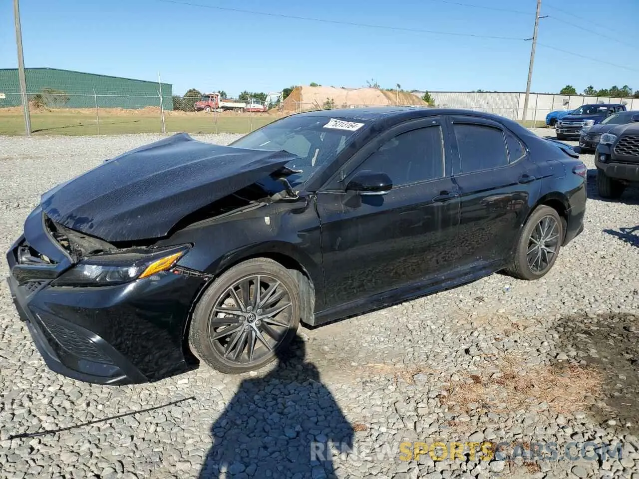 1 Photograph of a damaged car 4T1T11AK2NU044707 TOYOTA CAMRY 2022