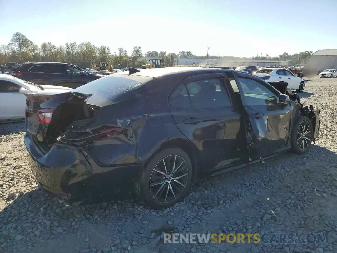 3 Photograph of a damaged car 4T1T11AK2NU044707 TOYOTA CAMRY 2022