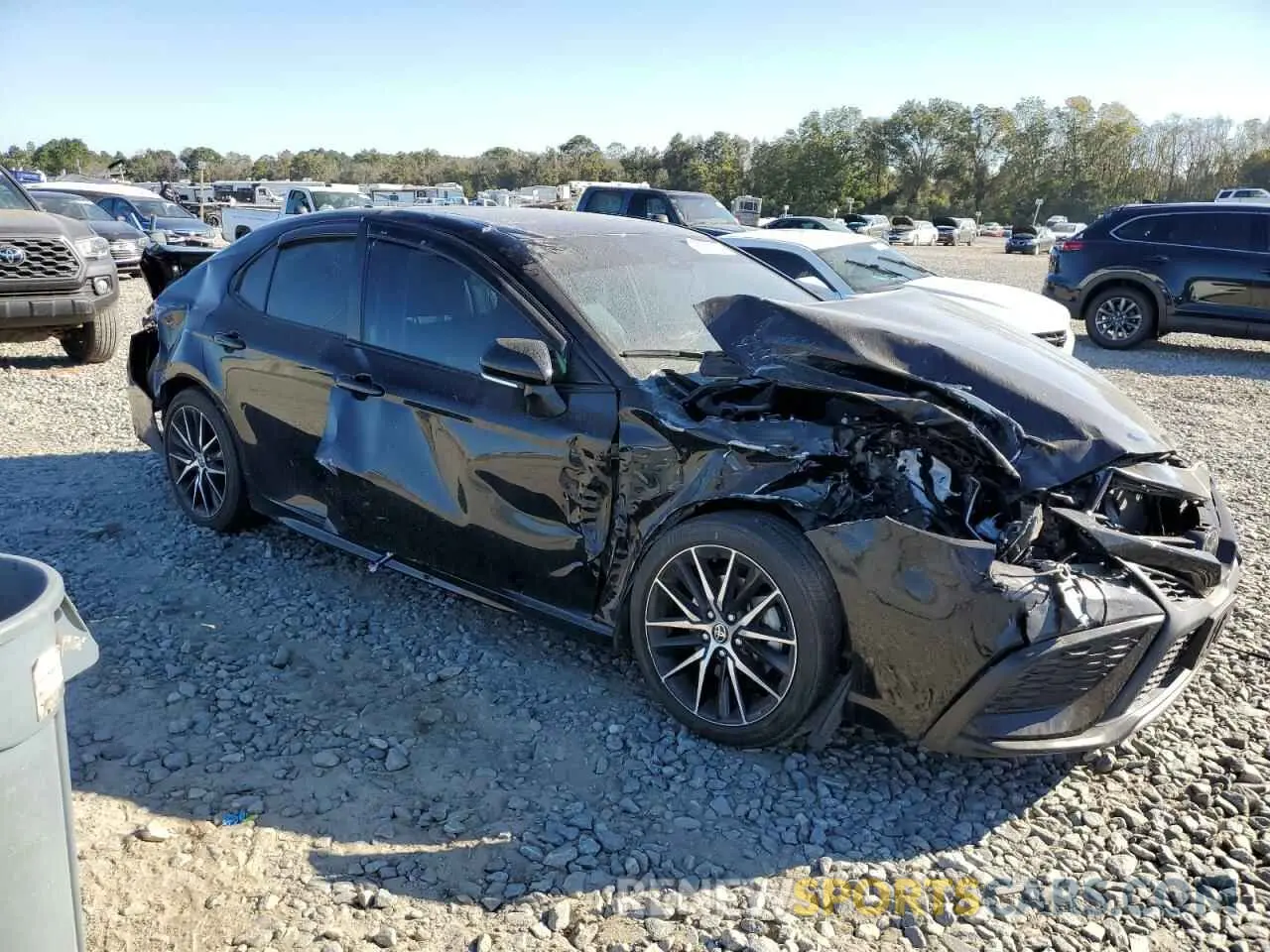 4 Photograph of a damaged car 4T1T11AK2NU044707 TOYOTA CAMRY 2022