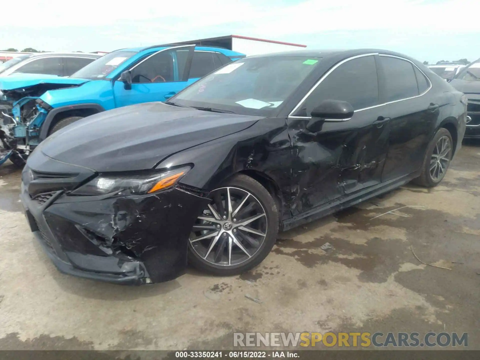 2 Photograph of a damaged car 4T1T11AK2NU048014 TOYOTA CAMRY 2022