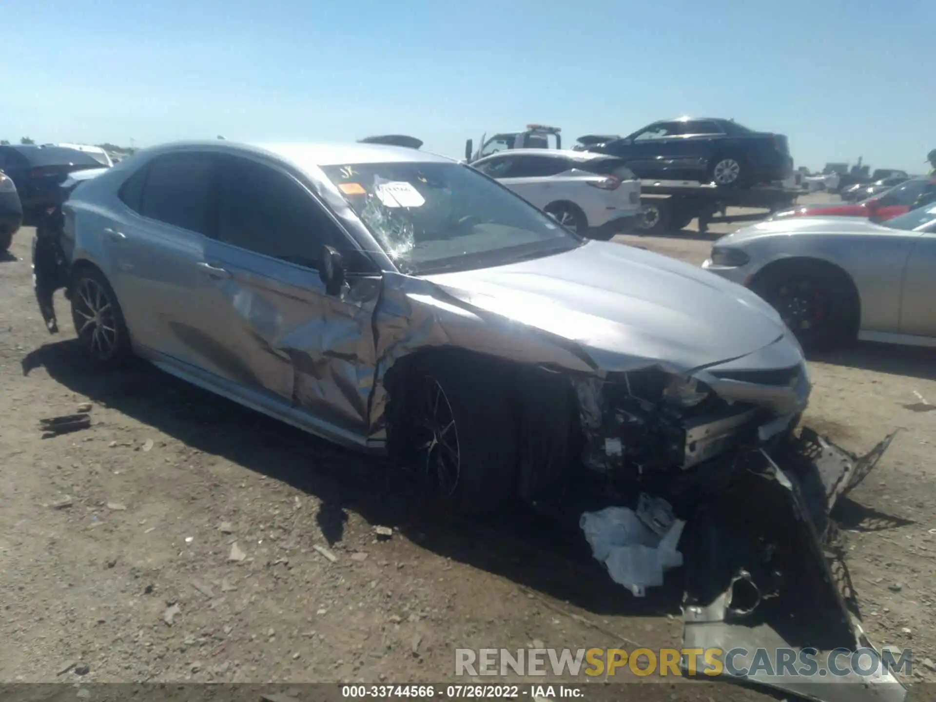 1 Photograph of a damaged car 4T1T11AK2NU639119 TOYOTA CAMRY 2022