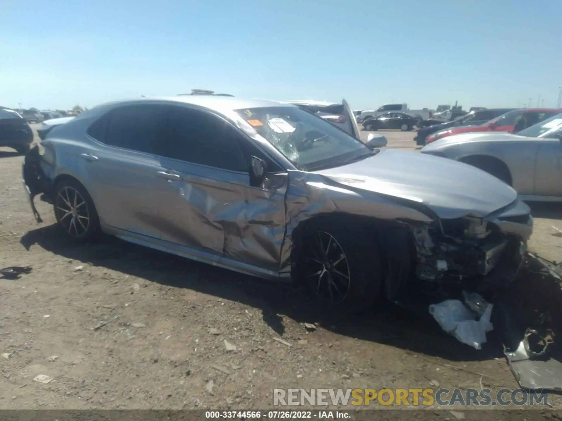 6 Photograph of a damaged car 4T1T11AK2NU639119 TOYOTA CAMRY 2022