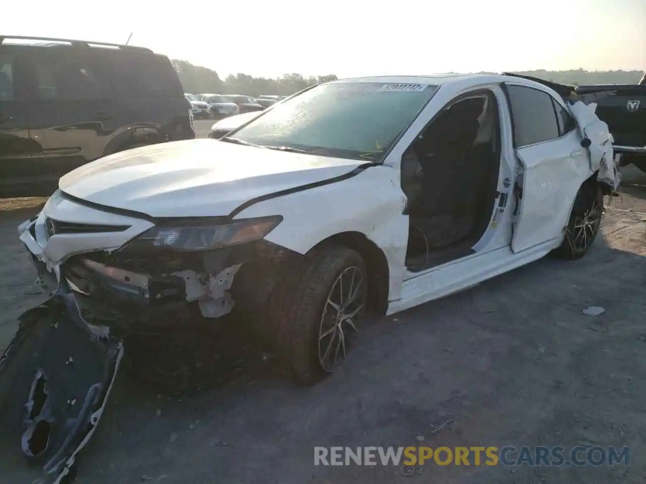 2 Photograph of a damaged car 4T1T11AK4NU617462 TOYOTA CAMRY 2022