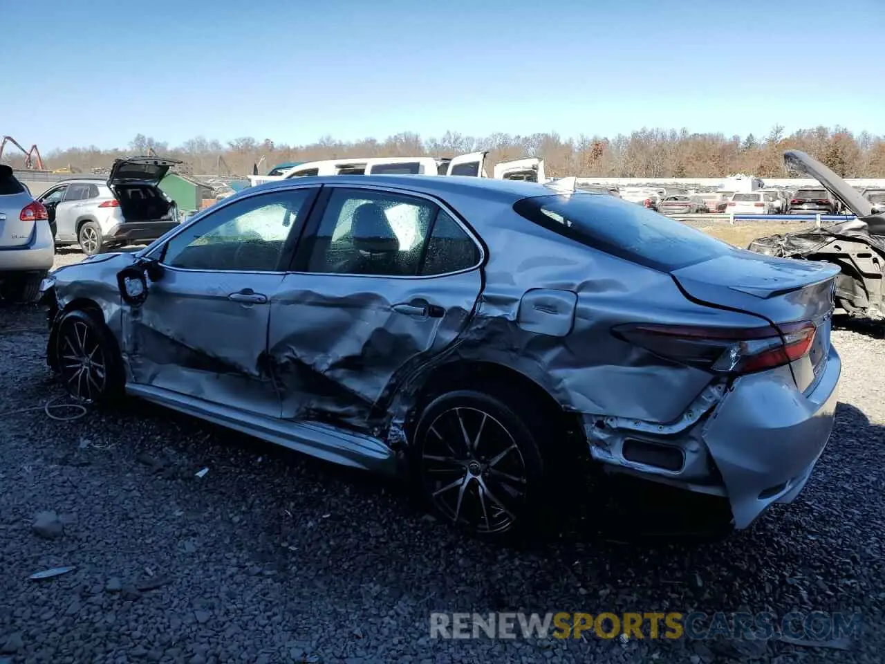 2 Photograph of a damaged car 4T1T11AK4NU648498 TOYOTA CAMRY 2022