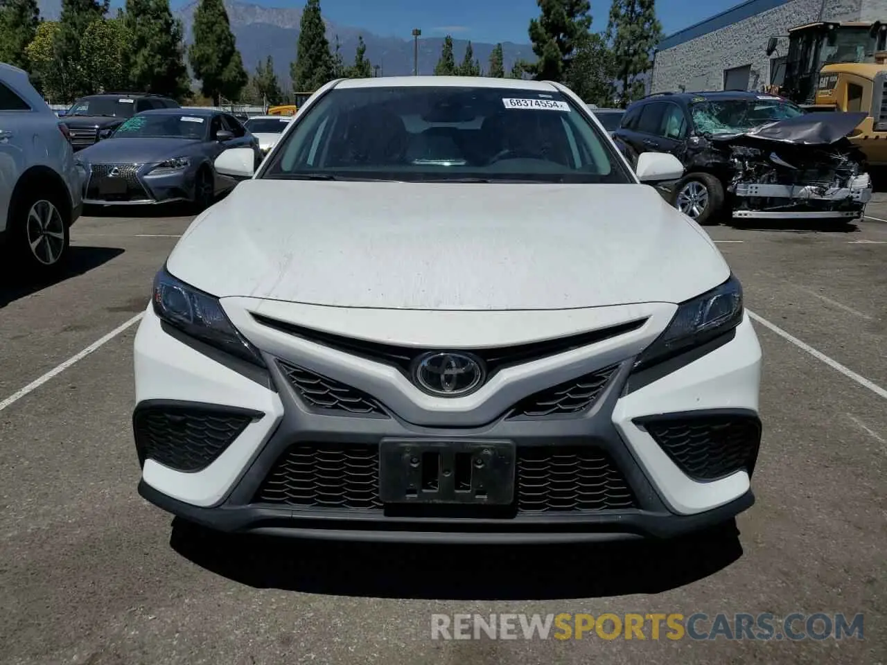 5 Photograph of a damaged car 4T1T11AK4NU665253 TOYOTA CAMRY 2022