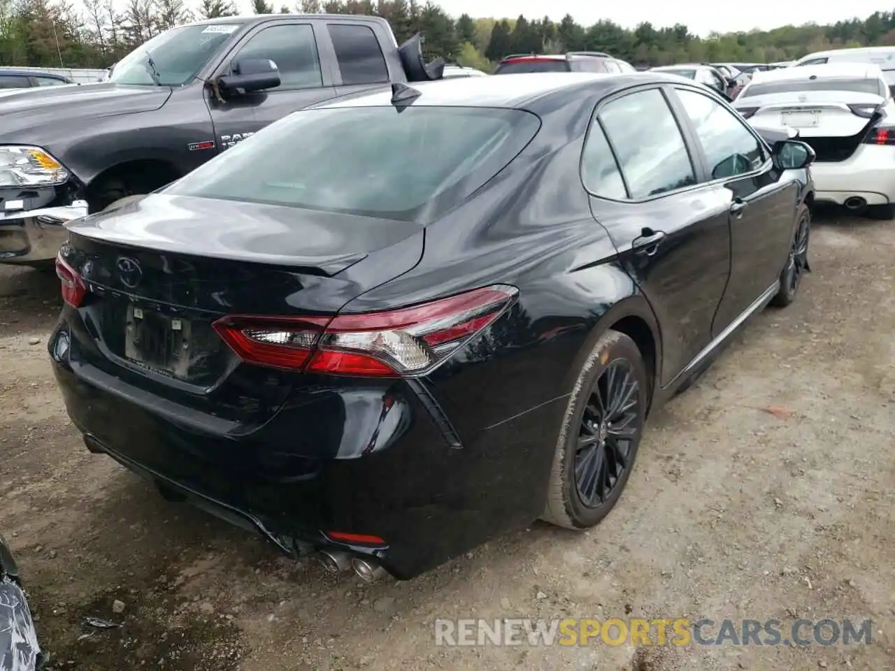 4 Photograph of a damaged car 4T1T11AK5NU010826 TOYOTA CAMRY 2022