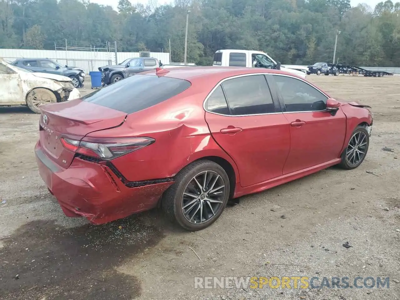 3 Photograph of a damaged car 4T1T11AK5NU026069 TOYOTA CAMRY 2022