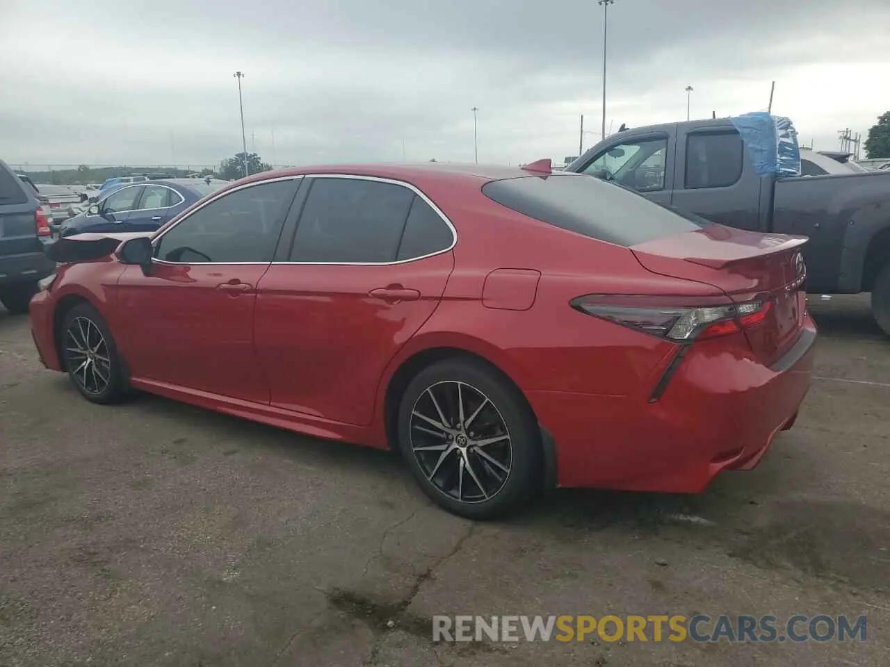 2 Photograph of a damaged car 4T1T11AK5NU498983 TOYOTA CAMRY 2022