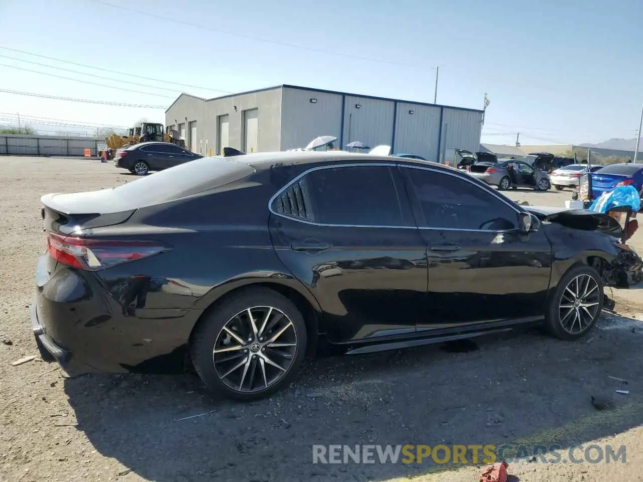 3 Photograph of a damaged car 4T1T11AK5NU643472 TOYOTA CAMRY 2022