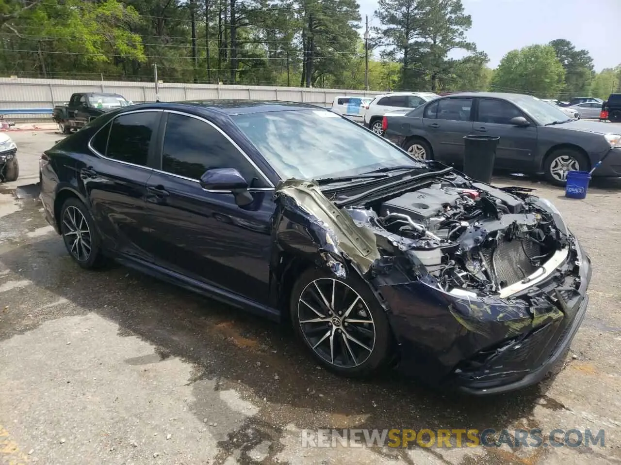 4 Photograph of a damaged car 4T1T11AK6NU672205 TOYOTA CAMRY 2022