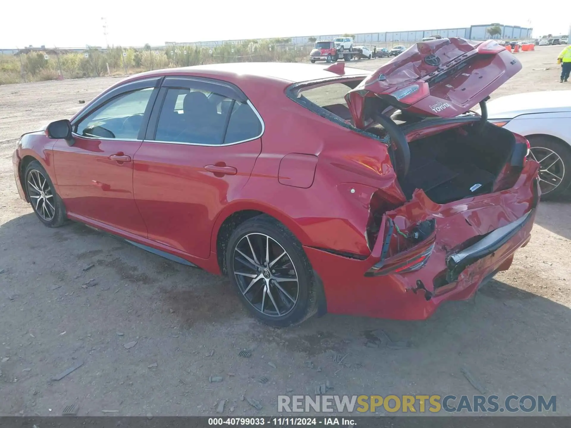 3 Photograph of a damaged car 4T1T11AK7NU011668 TOYOTA CAMRY 2022