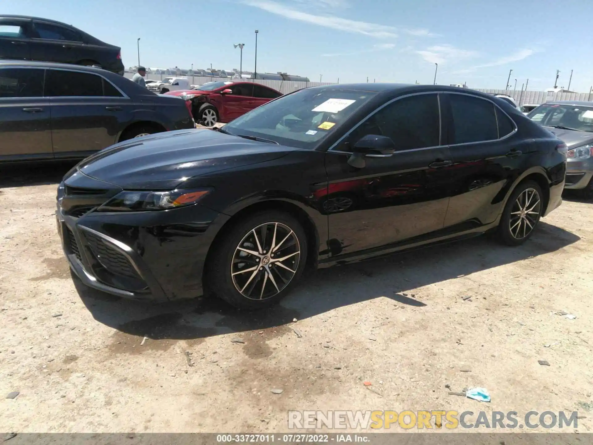 2 Photograph of a damaged car 4T1T11AK7NU041673 TOYOTA CAMRY 2022