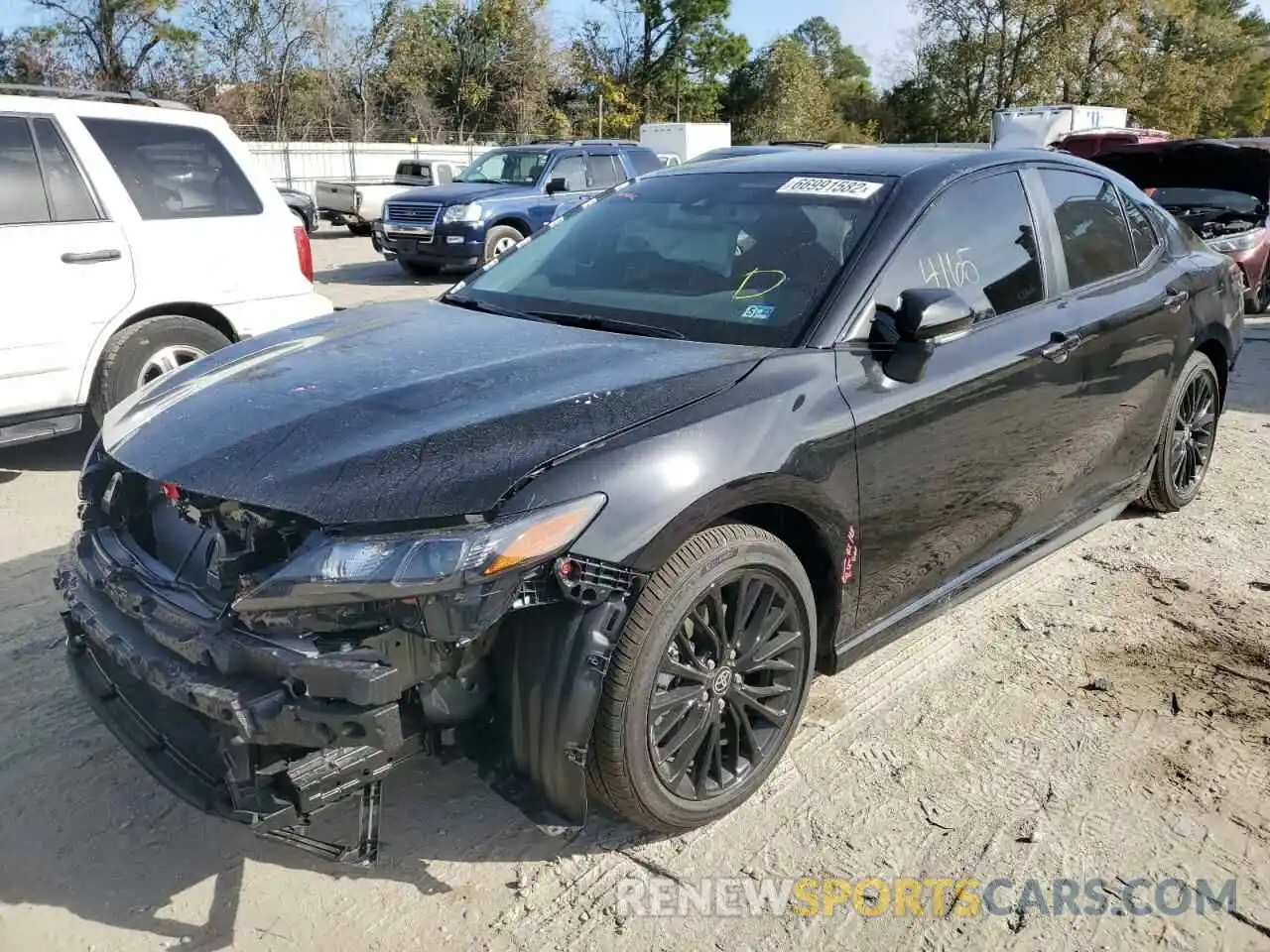 2 Photograph of a damaged car 4T1T11AK8NU033744 TOYOTA CAMRY 2022