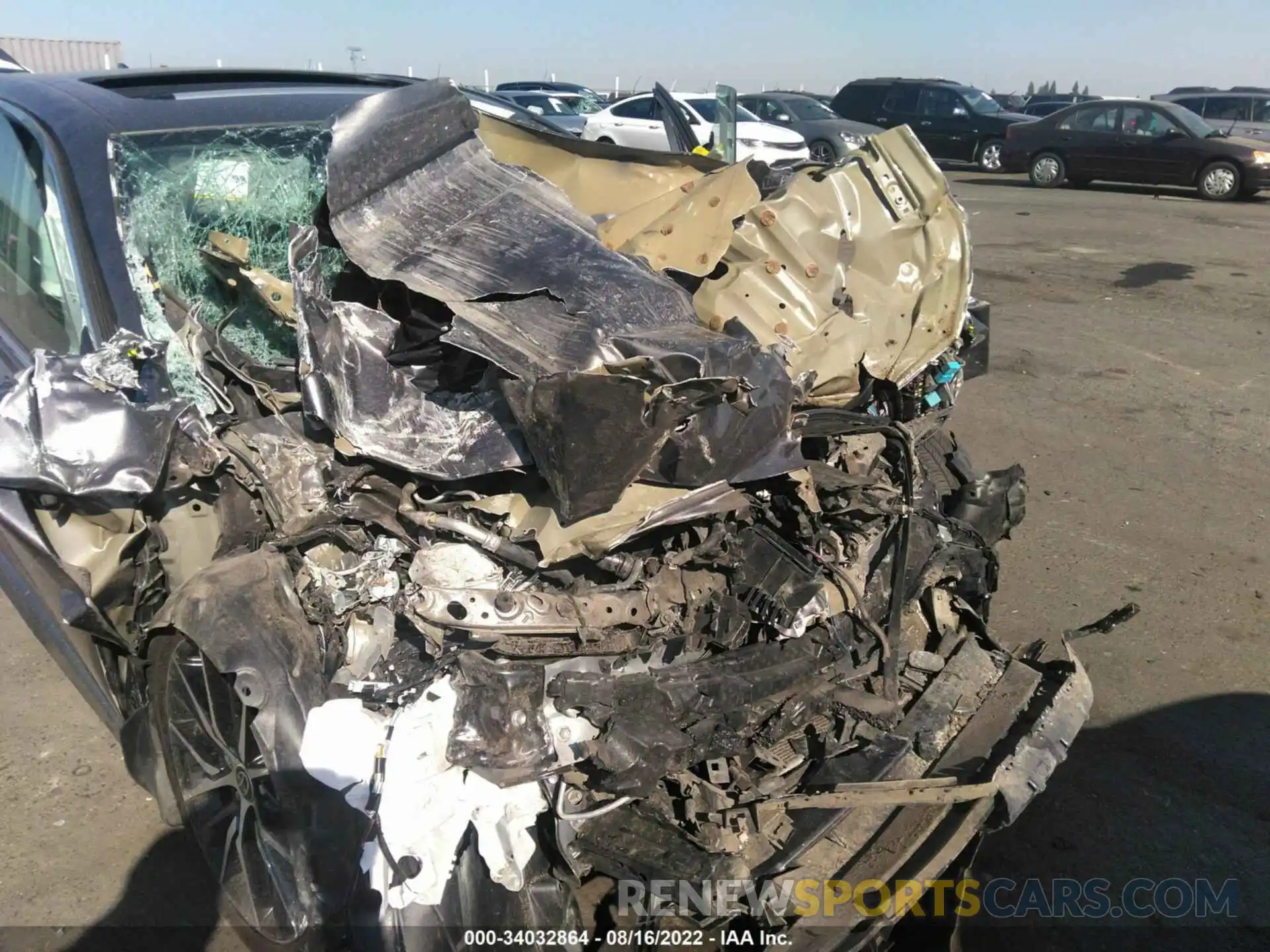 10 Photograph of a damaged car 4T1T11AK8NU627167 TOYOTA CAMRY 2022