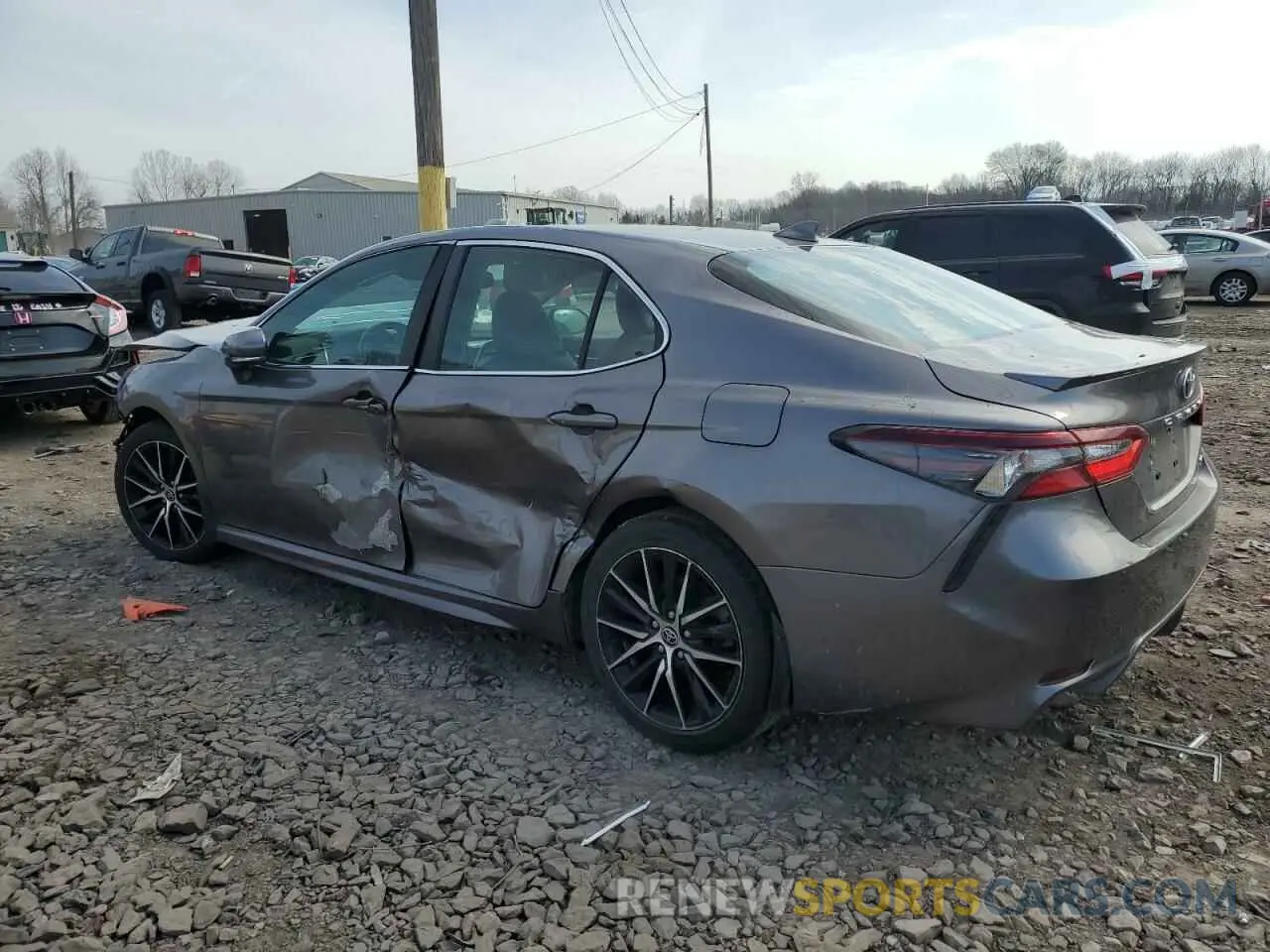 2 Photograph of a damaged car 4T1T11AK9NU665085 TOYOTA CAMRY 2022
