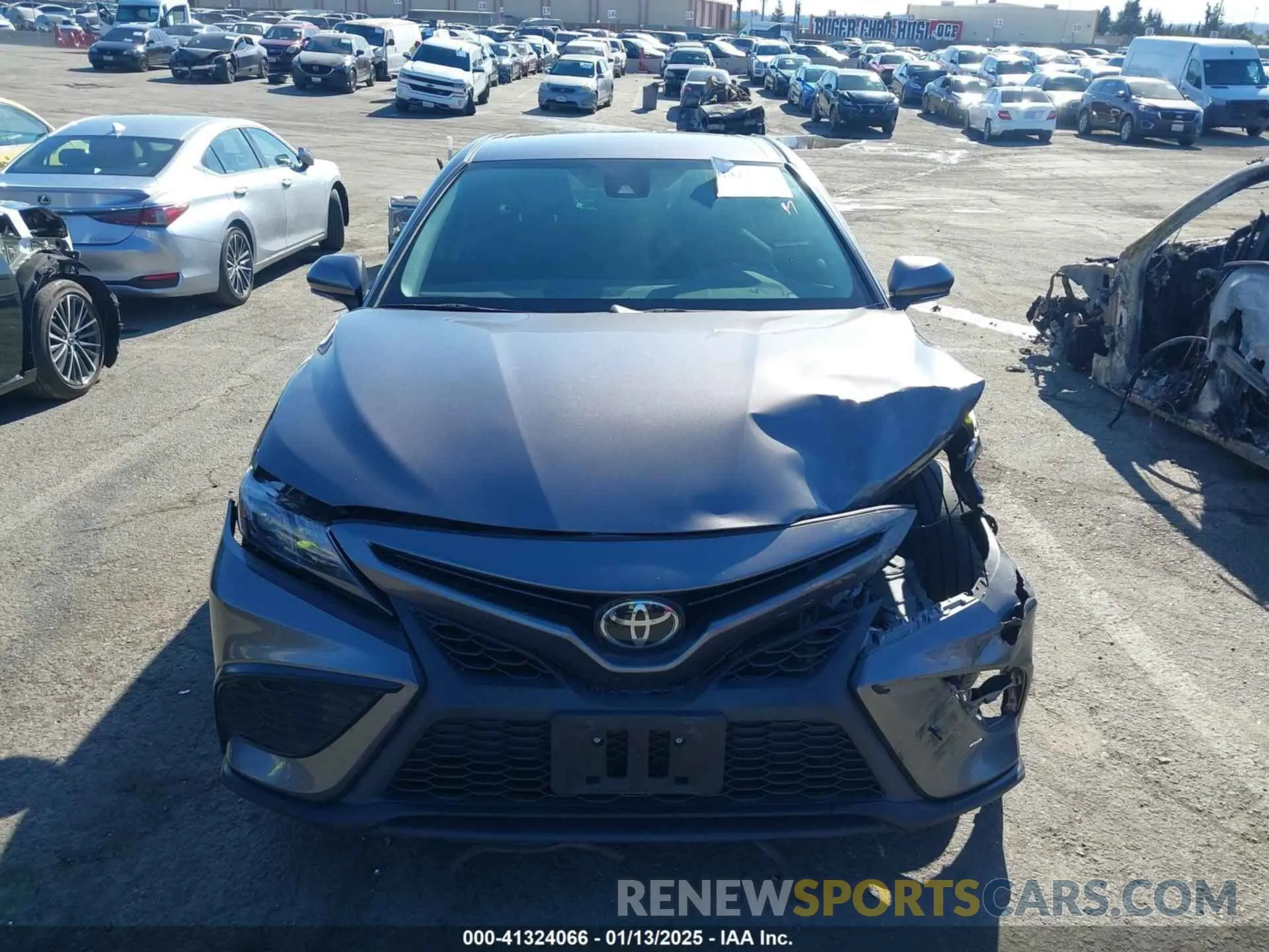 12 Photograph of a damaged car 4T1T11AK9NU709831 TOYOTA CAMRY 2022