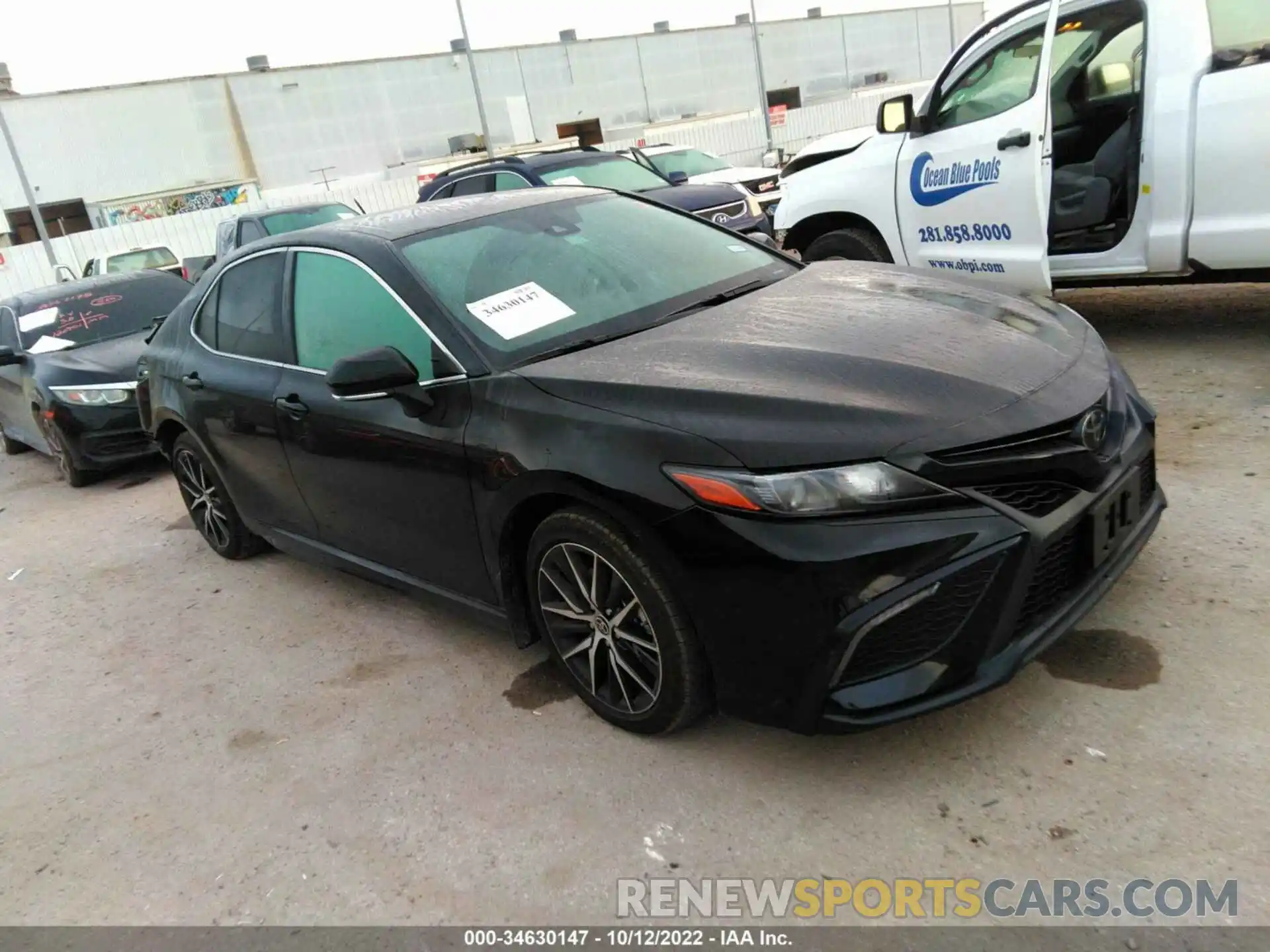 1 Photograph of a damaged car 4T1T11AKXNU040050 TOYOTA CAMRY 2022