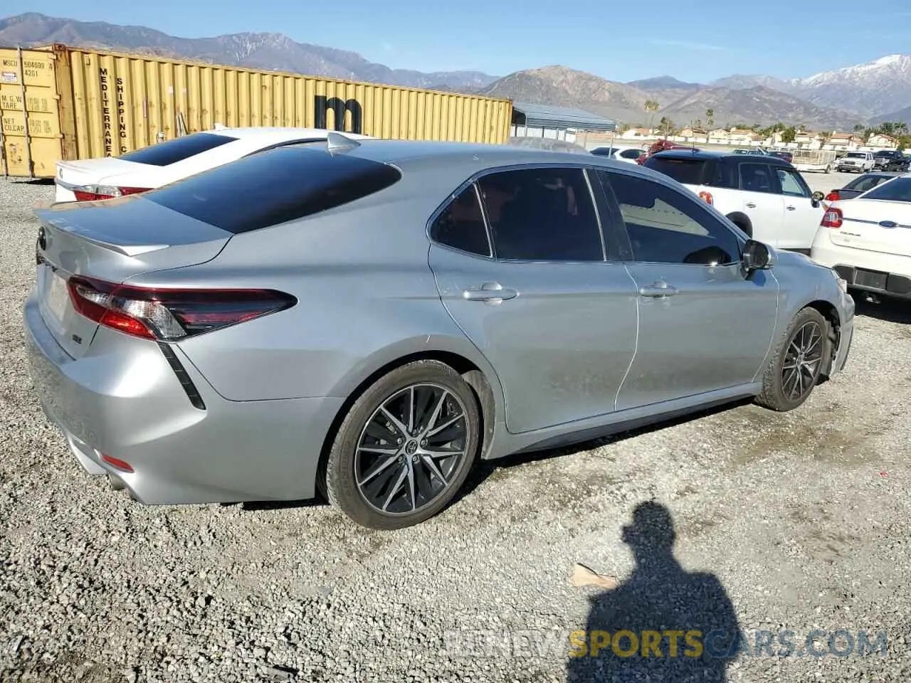 3 Photograph of a damaged car 4T1T11AKXNU059276 TOYOTA CAMRY 2022