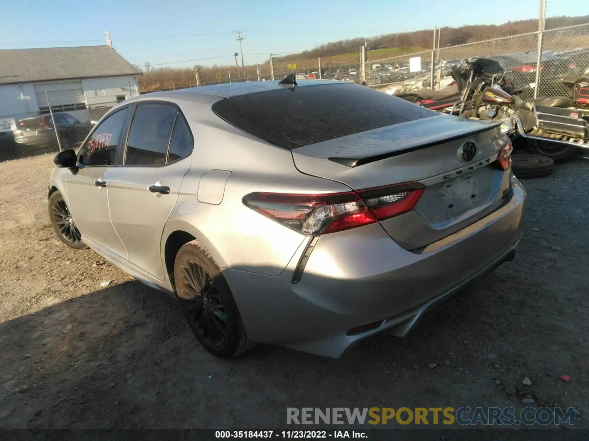 3 Photograph of a damaged car 4T1T11BK1NU057009 TOYOTA CAMRY 2022